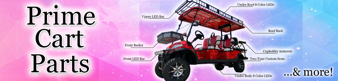 prime cart parts, golf cart parts for sale, golf cart accessories